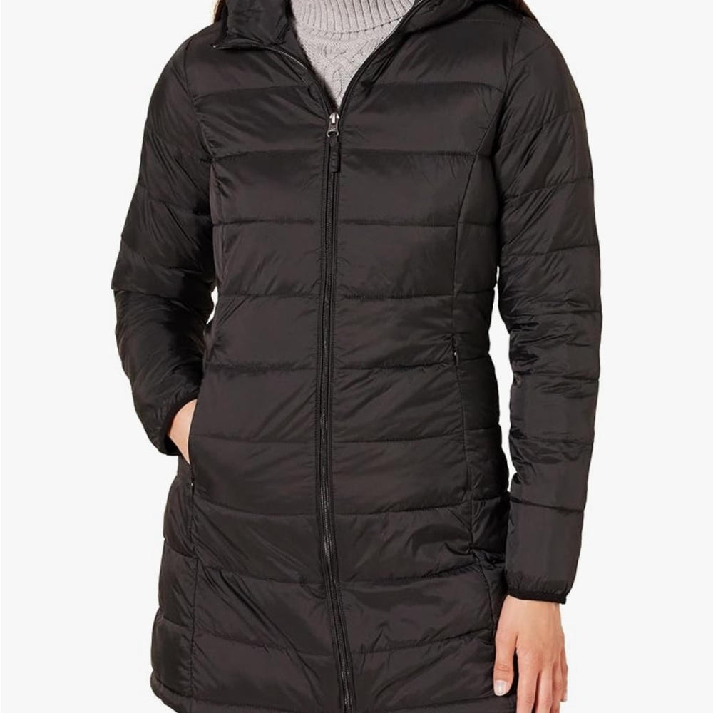 Amazon Essentials Black Quilted Jacket - image 4